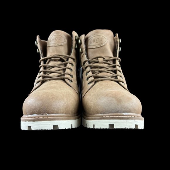 Lugz Men's Bedrock Hi Fashion Dark Tan Bone Boot Sizes 8 - 10.5 - Picture 2 of 9